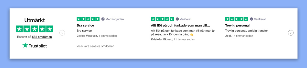 Lindskrog Parkering - Höga betyg och goda omdömen på Trustpilot