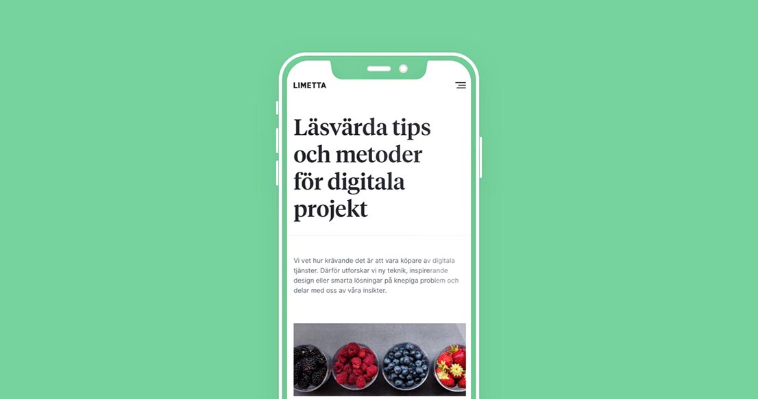 Bra rubriker på webben: 1. Var beskrivande och relevant - Limetta Digitalbyrå