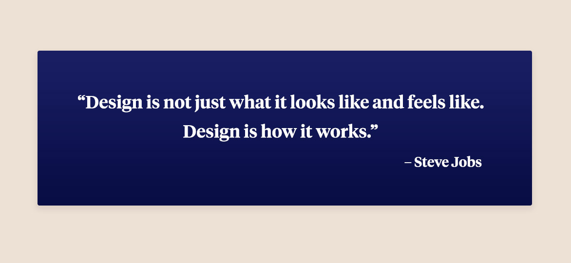 Designmyt 7: Design handlar bara om det visuella. det handlar minst lika mycket funktion och om problemlösning - Limetta Digitalbyrå