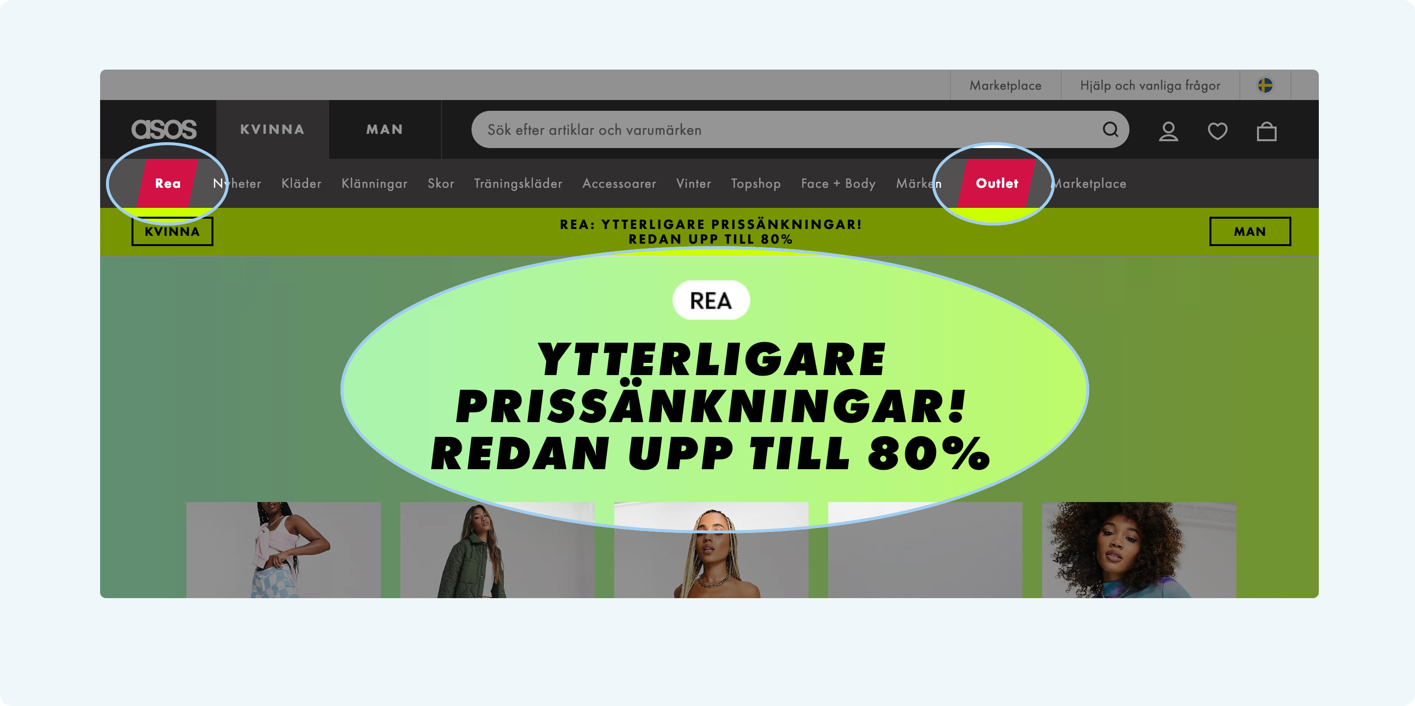 E-handelskunder: Rabattjägaren (Bargin hunters) gillar tydliga ingångar för REA och Outlet - Limetta Digitalbyrå