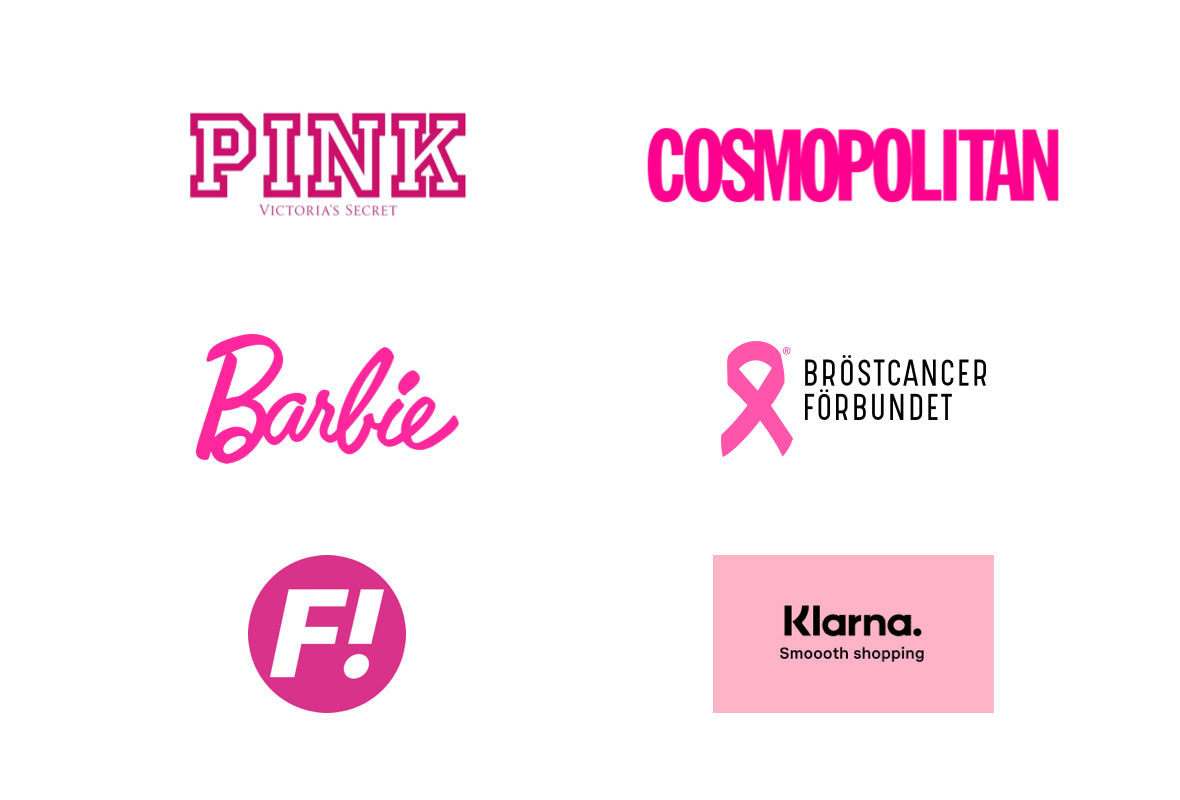 Färgen rosa upplevs som positiv, glad, kreativ och passionerad - Limetta Digitalbyrå