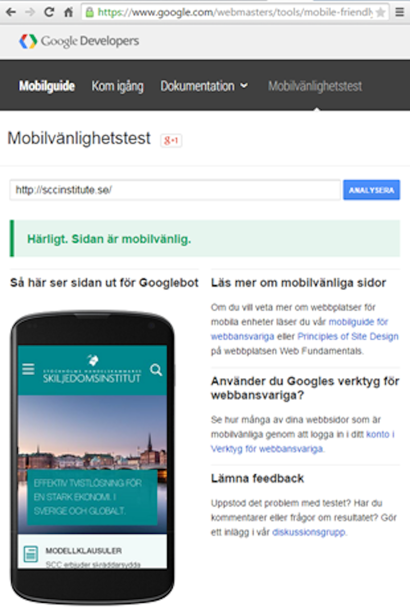 Limetta utvecklar mobilvanliga webbplatser som gynnas av Google