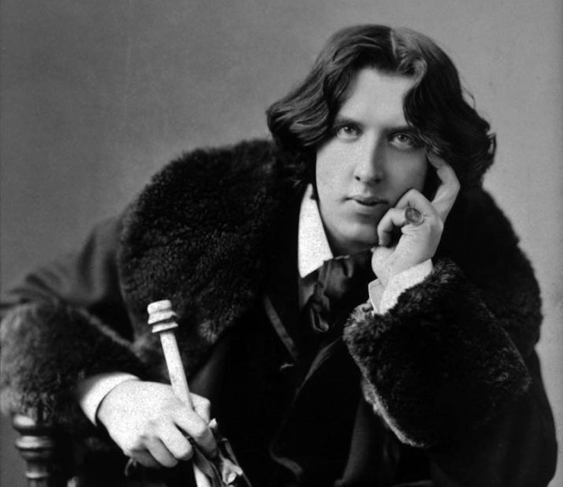 Portr&auml;tt av Oscar Wilde