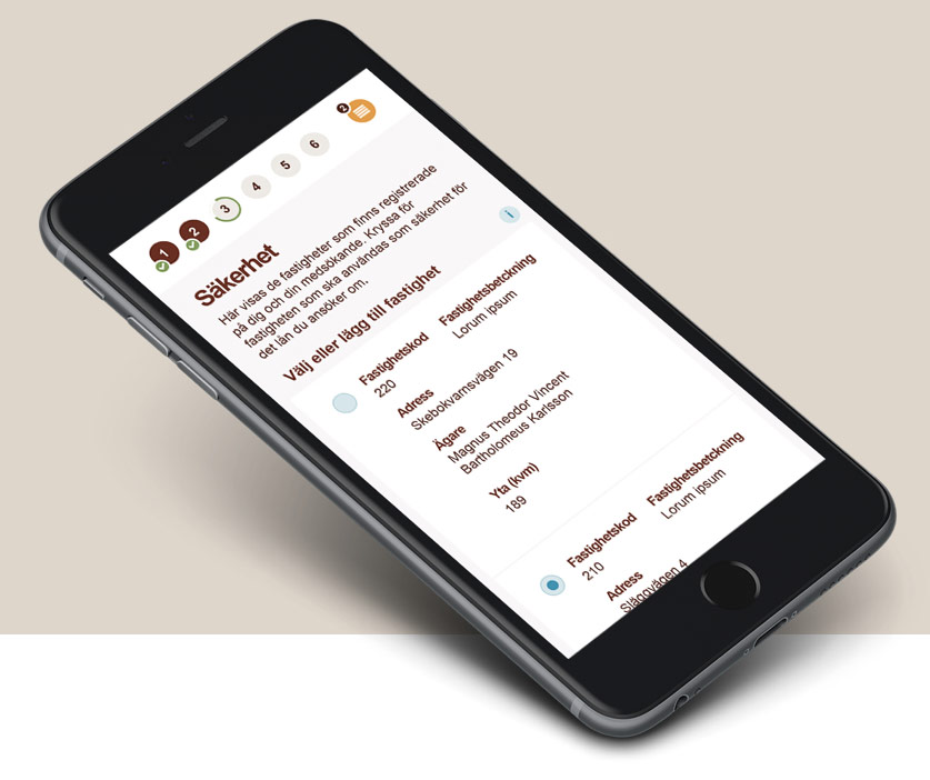 Digital transformation av bolån - Mobile first - Limetta Digitalbyrå