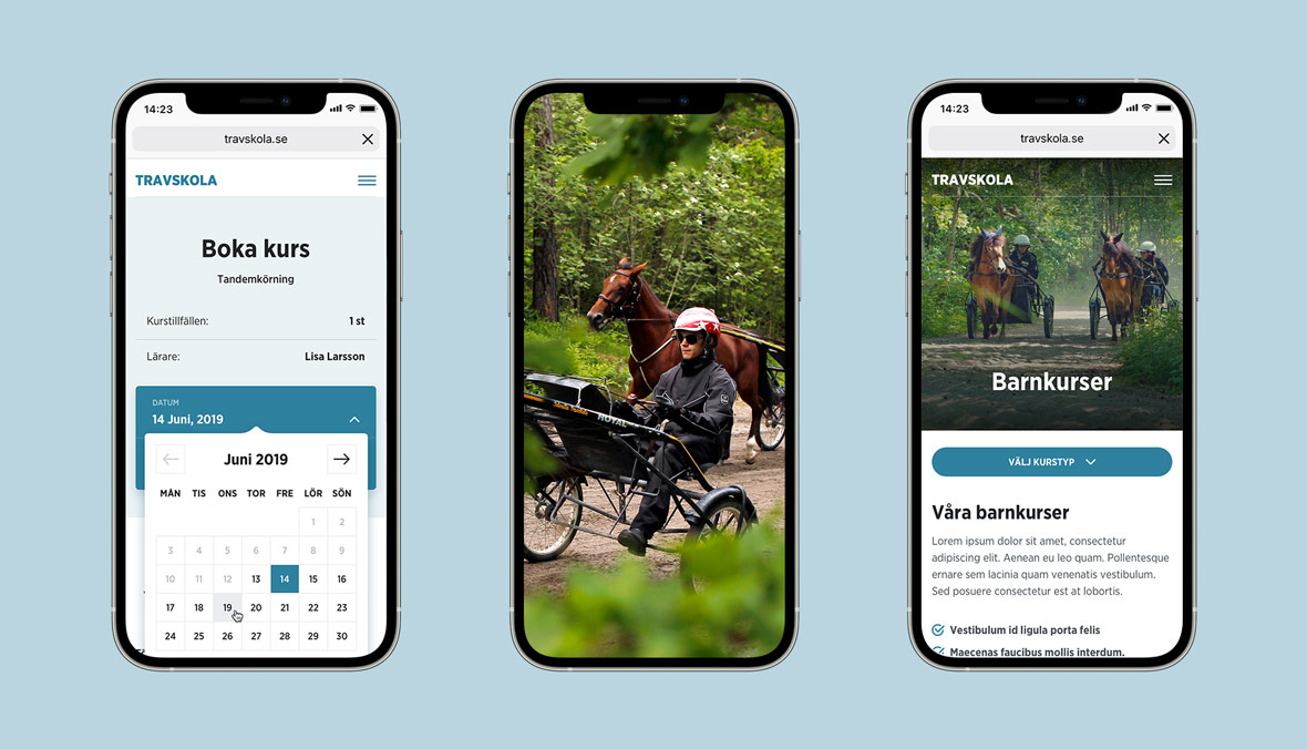 Travskola.se samlar alla kurser på en ny webbplats - Limetta Digitalbyrå