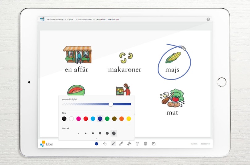 Liber, interactive whiteboard, Limetta Liber, interactive whiteboard, Limetta