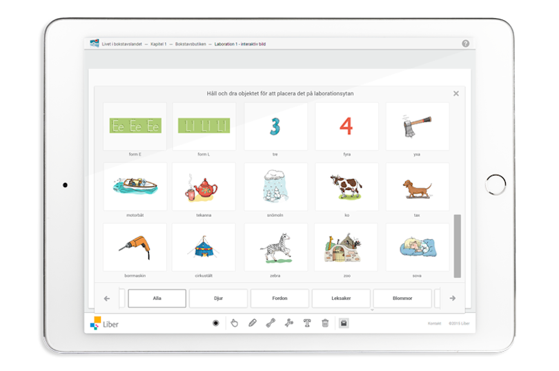 Liber, object parking, Limetta Liber, object parking, Limetta