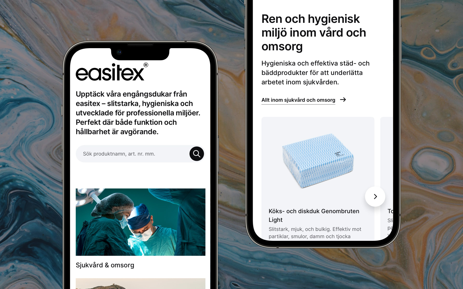 En ny kraftfull sökfunktion gör det möjligt att snabbt hitta rätt produkt