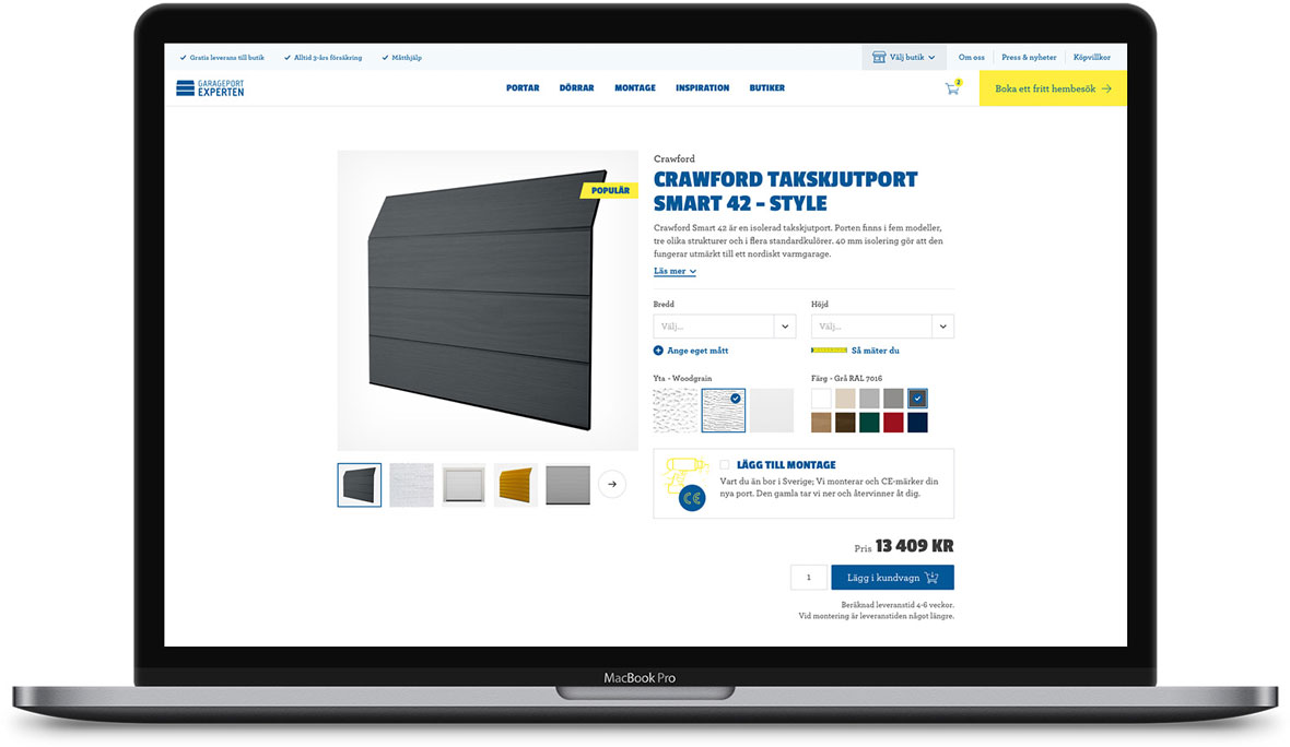 E-handel med PIM, Umbraco Cloud, CDN och Azure Search - Limetta Digitalbyrå
