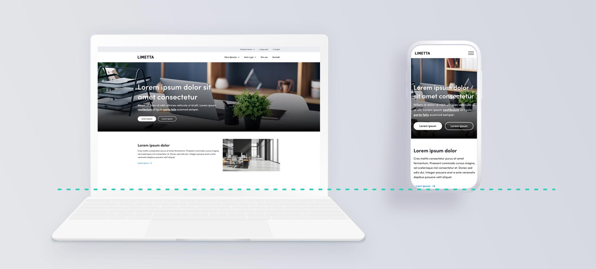 Finns det ens något Above the Fold?  - Limetta Digitalbyrå
