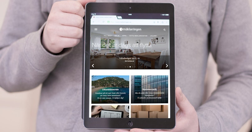 Lansering av Mäklarringens nya webbplats