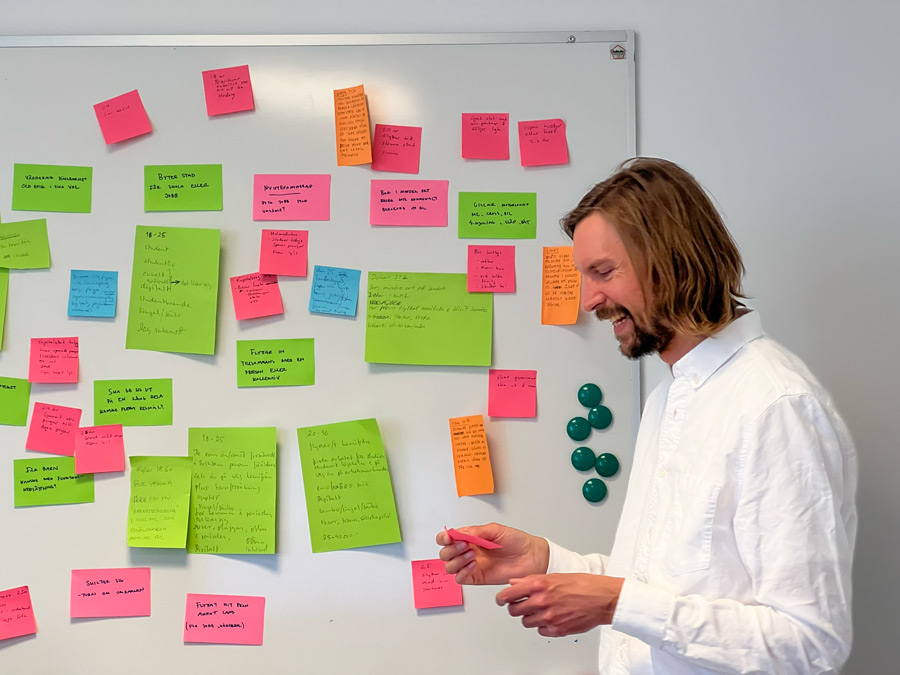 Morgan är projektledare och genomför en förstudie på digitalbyrån Limetta