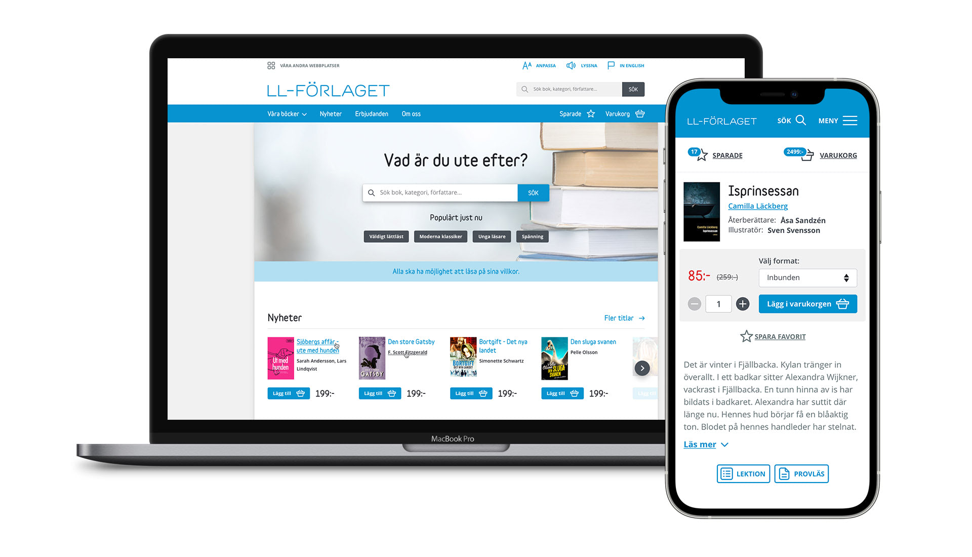 MTM och LL-förlaget mer tillgängligt med WCAG 2.1 AA - Limetta Digitalbyrå