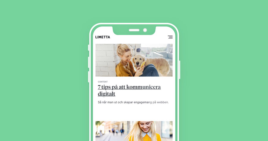 Exempel: så utformar du en bra rubrik - Limetta Digitalbyrå