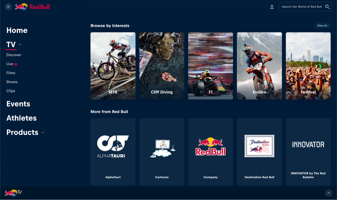 Redbull - Svart färg associeras med makt, styrka och formalitet - Limetta Digitalbyrå