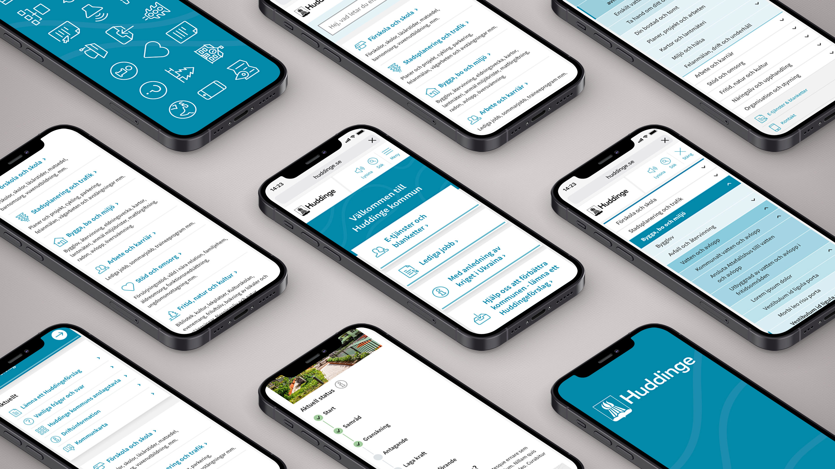 Huddinge - Designlyft med fokus på användarvänlighet