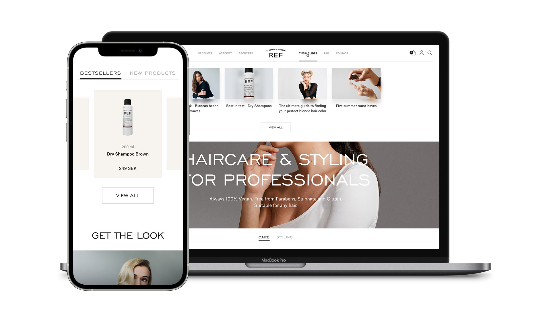 Startsidan fick ett rejält lyft med lookbook-känsla - Limetta Digitalbyrå