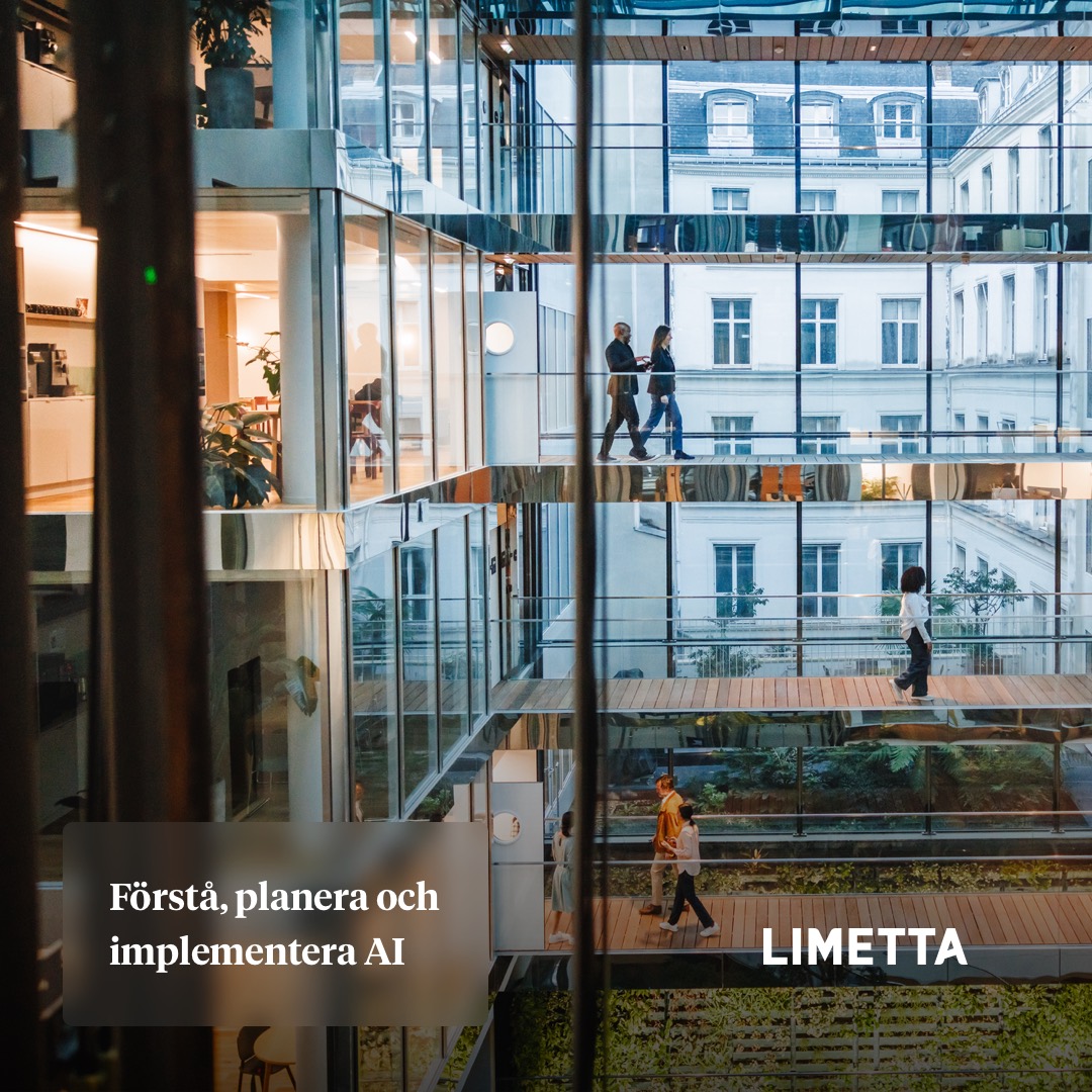 AI - vårt team kombinerar teknisk kompetens och affärsnytta