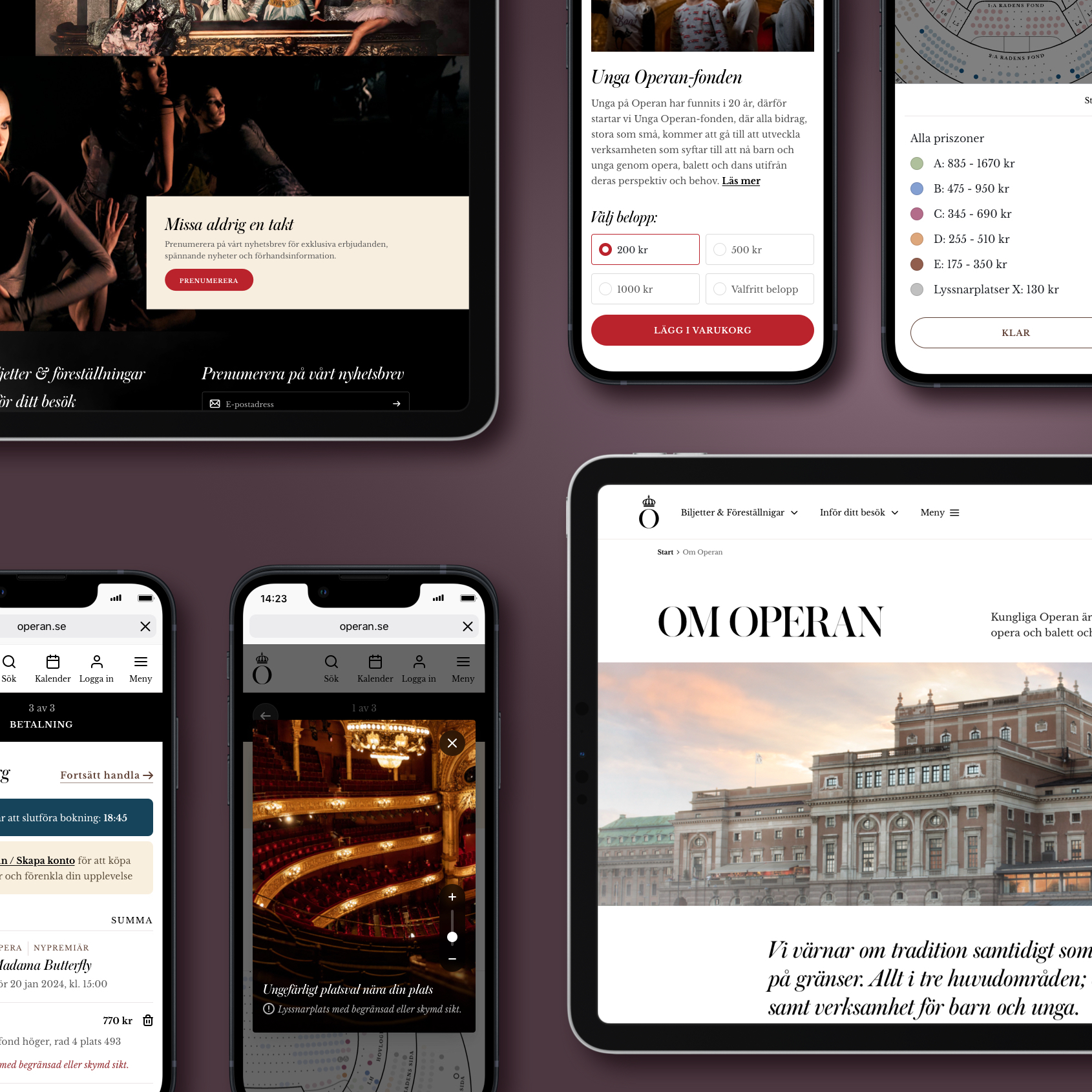 Designpriset - Designarbete Operan - Ett visuellt uttryck där historia möter samtid – med känslan i centrum.