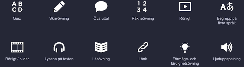 Liber Webbappar, ikoner, Limetta