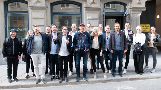 Medarbetarna på digitalbyrån Limetta
