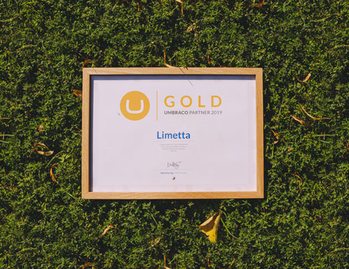 Limetta är Umbraco Gold Partner - Limetta Digitalbyrå
