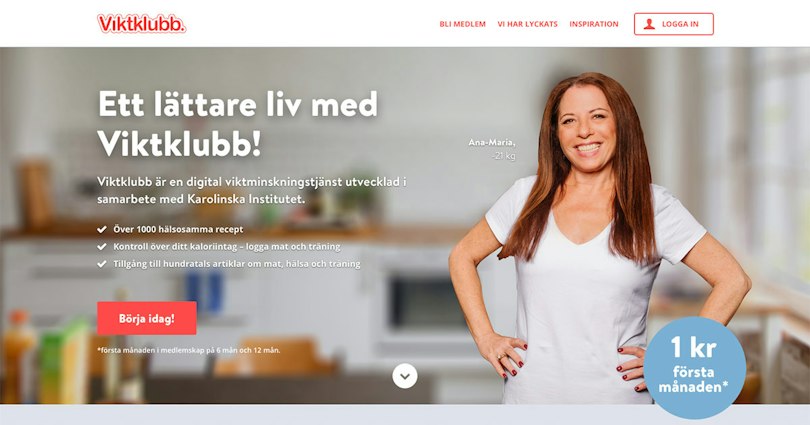 Digitala byrån Limetta vann Viktklubbs pitch och hjälper dem med koncept, UX och design Digitala byrån Limetta vann Viktklubbs pitch och hjälper dem med koncept, UX och design