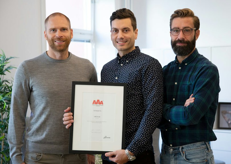 Limetta tilldelas återigen AAA kreditbetyg 