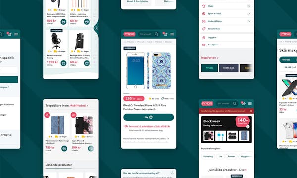 Fyndiq - Koncept, UX och - Visuell design och designskisser - Limetta Digitalbyrå Fyndiq - Koncept, UX och - Visuell design och designskisser - Limetta Digitalbyrå
