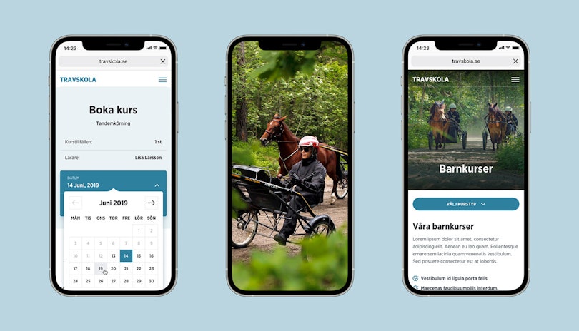 Travskola.se samlar alla kurser på en ny webbplats - Limetta Digitalbyrå Travskola.se samlar alla kurser på en ny webbplats - Limetta Digitalbyrå