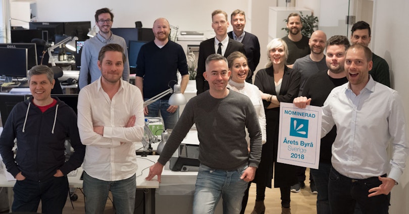 Nominerade till Årets Byrå för sjätte året i rad