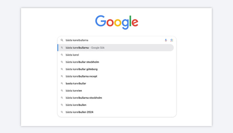 Nyckelord - Verktyg som Google Keyword Planner eller Ubersuggest kan ge insikter