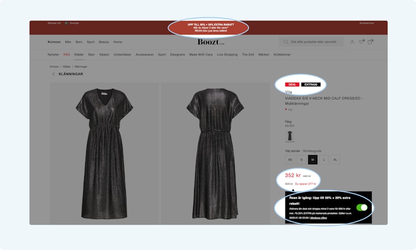 E-handelskunder: Boozt talar om hur mycket jag som kund sparar - Limetta Digitalbyrå