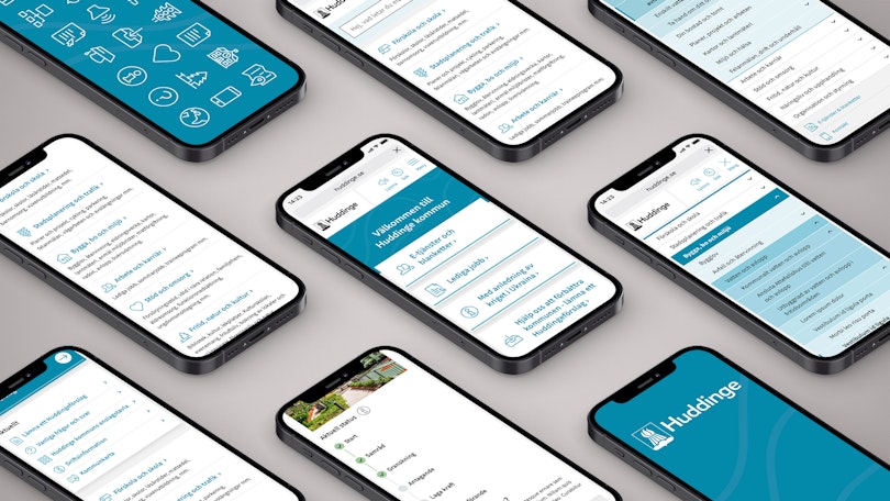 Huddinge - Designlyft med fokus på användarvänlighet