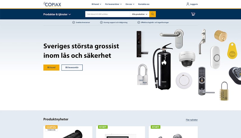 Attraktivt och konverterande gränssnitt för Copiax - Limetta Digitalbyrå Attraktivt och konverterande gränssnitt för Copiax - Limetta Digitalbyrå