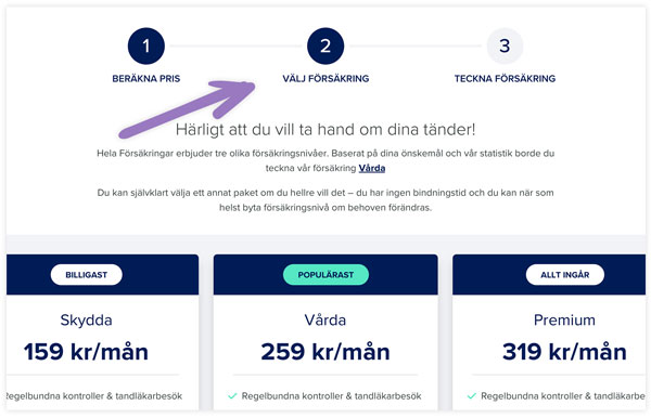 3 klicksregeln - Dela upp innehållet i steg - Limetta Digitalbyrå