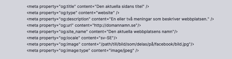 Open graph Open graph