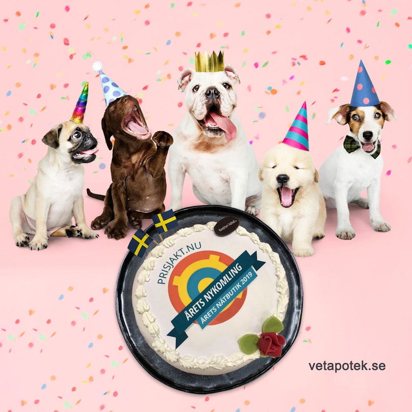 Vår kund Evidensia - vinnare i Årets Nätbutik 2019!