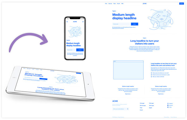 3 klicksregeln - Landningssida - Limetta Digitalbyrå